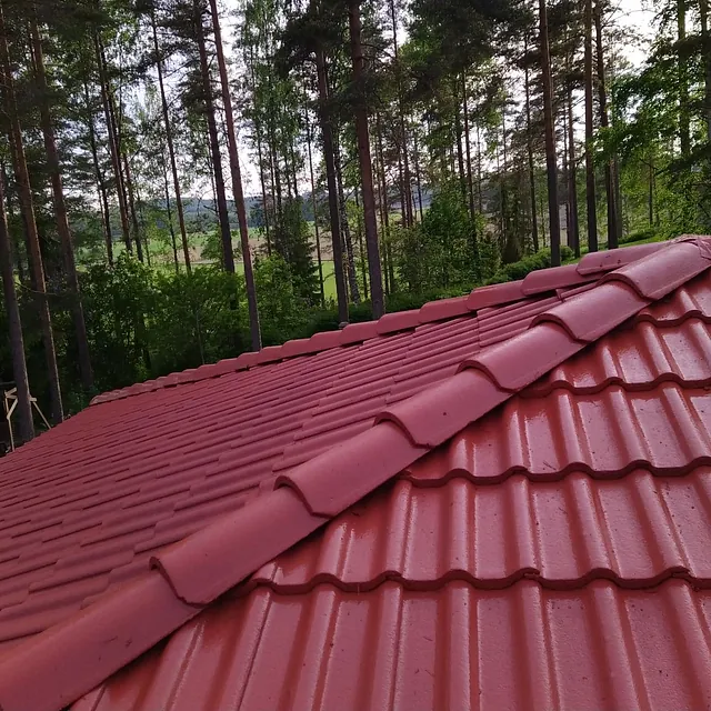 tiilikatto jälkeen